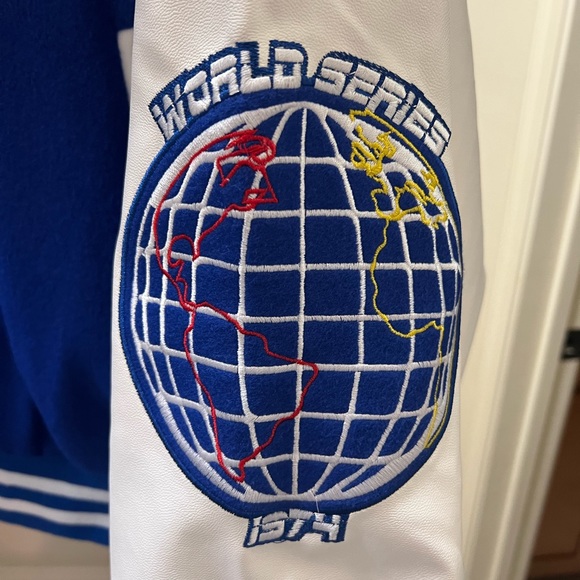 Oversized Varsity Bomber Jacket - Picture 3 of 8